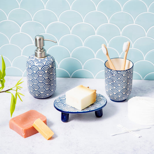 Sass and Belle Blue Wave Bathroom Bundle