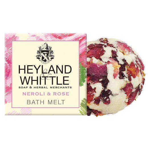 Heyland & Whittle Neroli and Rose Bath Melt 