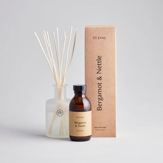 St Eval's Bergamot & Nettle Reed Diffuser