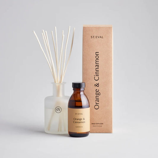 St Eval's Orange & Cinnamon Reed Diffuser