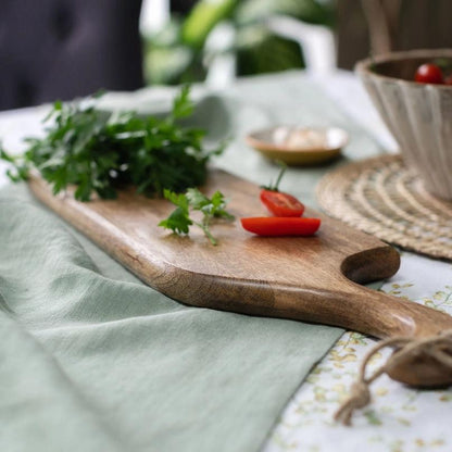 Eze Wooden Oiled Slim Serving Platter by Arthur Cameron