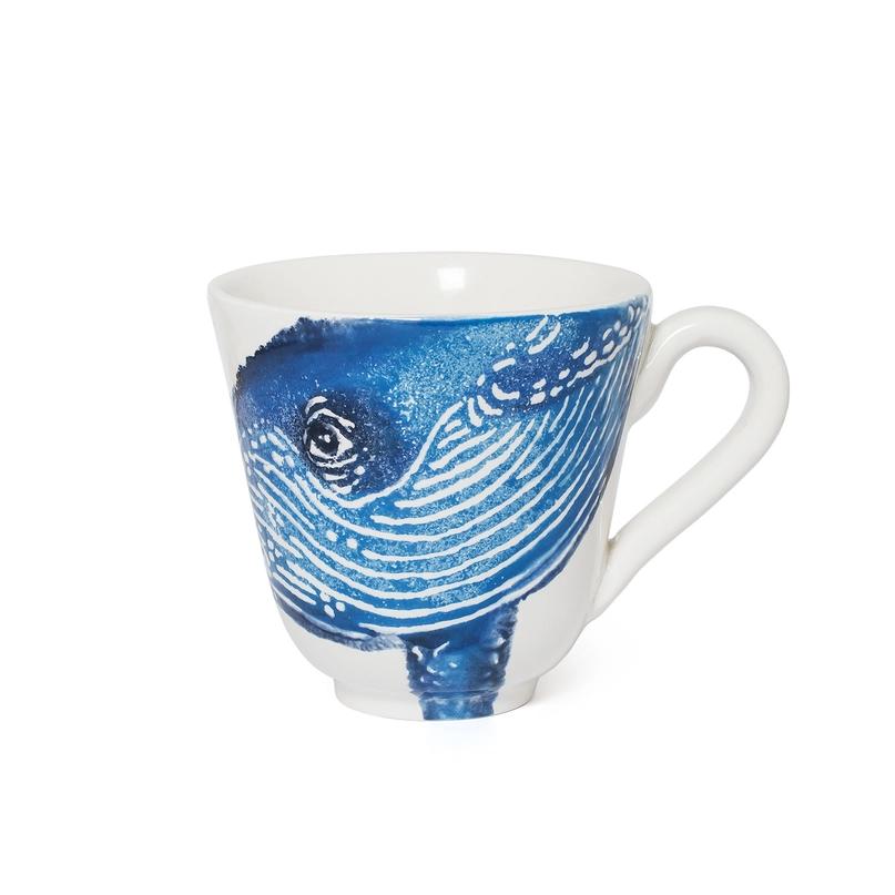 Large Whale Mug by Bliss Home