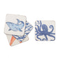 Ocean Creatures Coasters x4 | Home and Bay