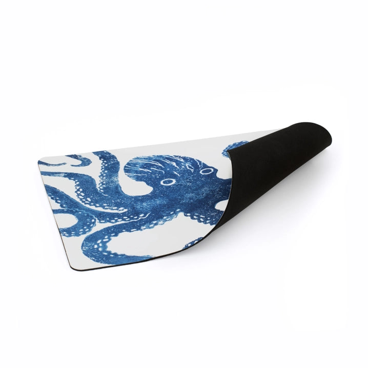 Octopus Blue Bathmat