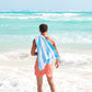 Tulum Blue Beach Towel