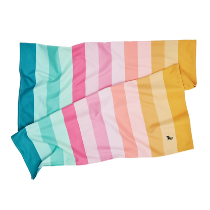 XL Coastal Candy Beach Towel by Dock & Bay