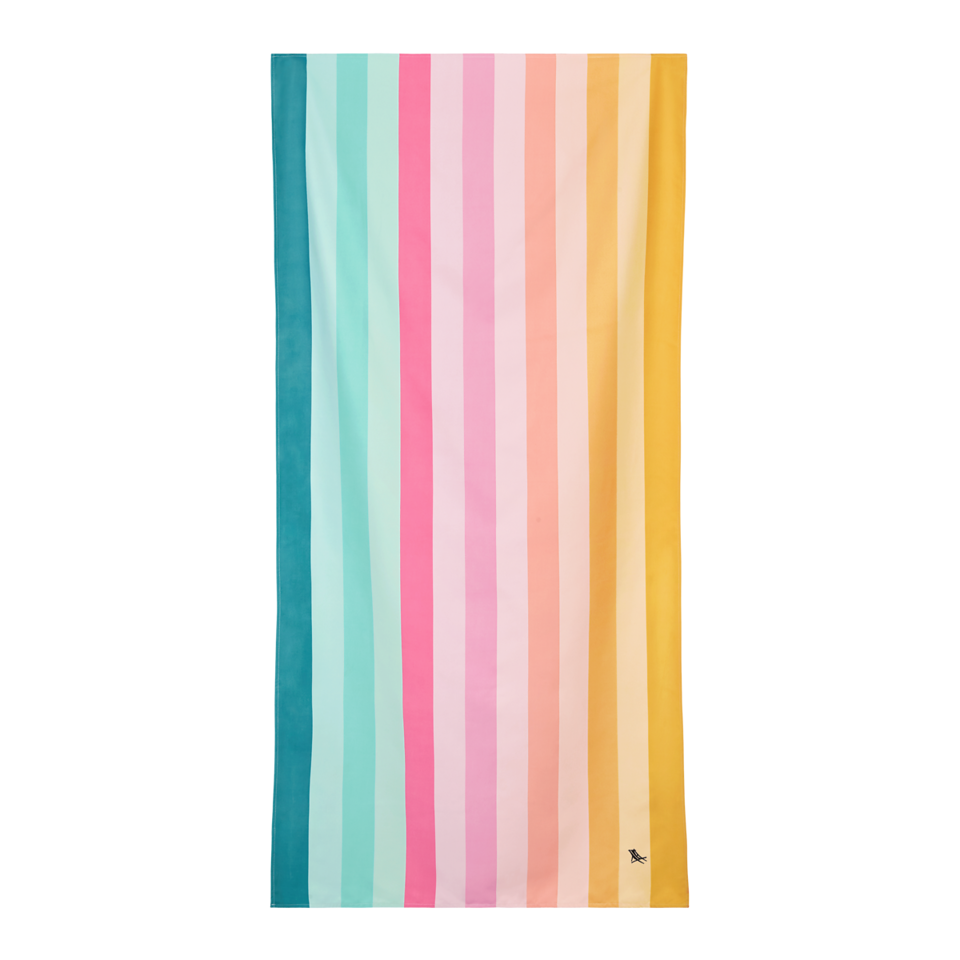 XL Coastal Candy Beach Towel by Dock & Bay