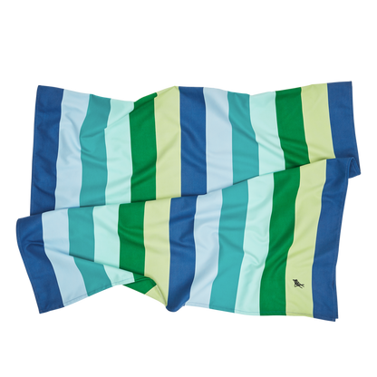 Cool Lagoon Beach Towel by Dock & Bay