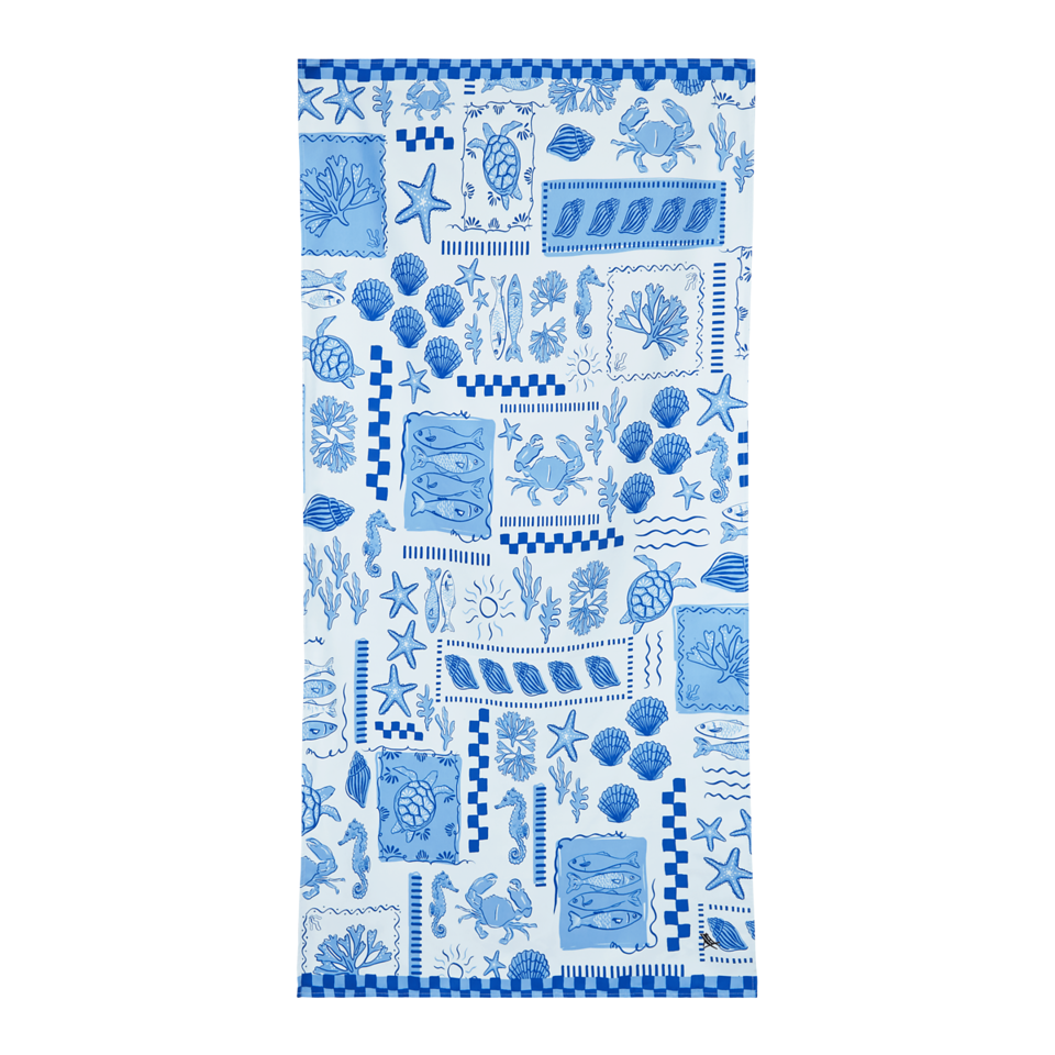 Grecian Shores Beach Towel