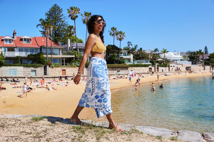 Grecian Shores Beach Towel