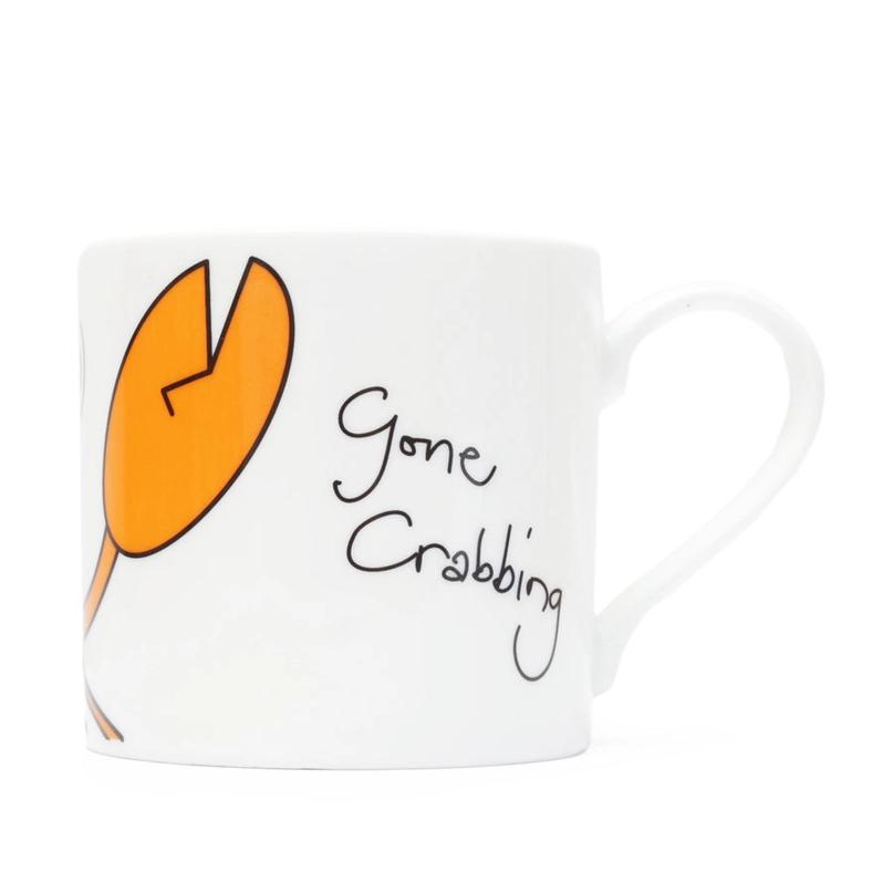 Big Crab Large Mug by Gone Crabbing