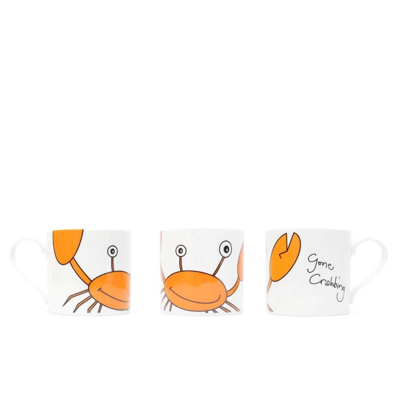 Big Crab Large Mug by Gone Crabbing