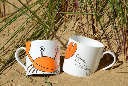 Big Crab Large Mug by Gone Crabbing