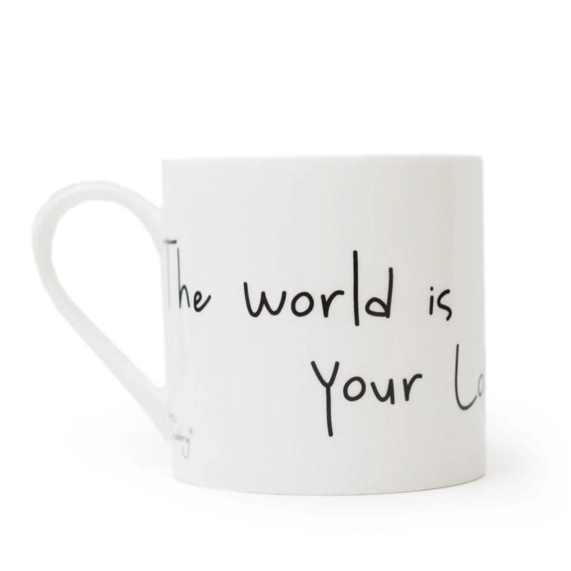 The World Is Your Lobster Large Mug by Gone Crabbing