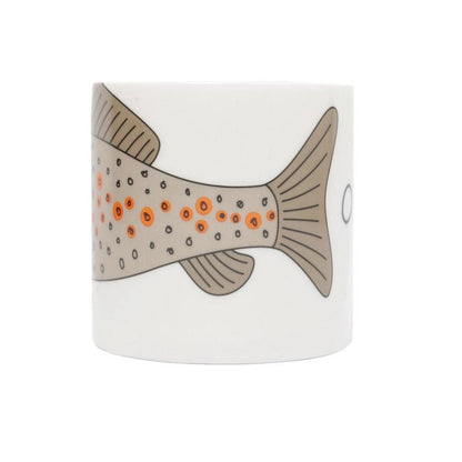 Old Trout Large Mug by Gone Crabbing