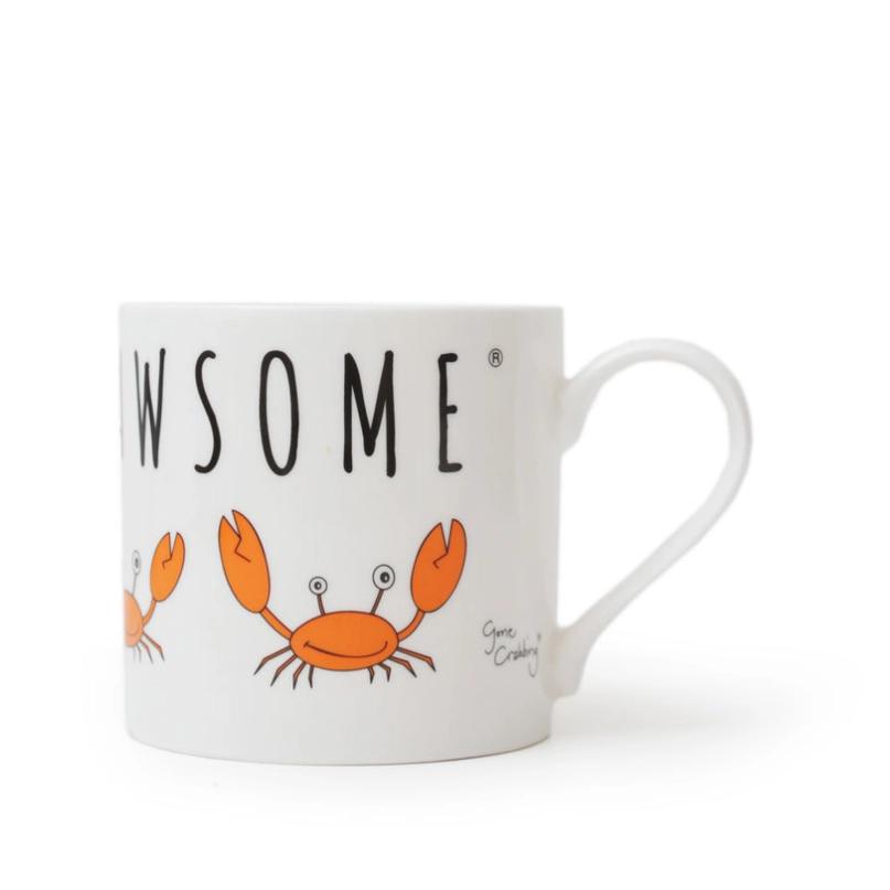 Totally Clawsome Large Mug by Gone Crabbing