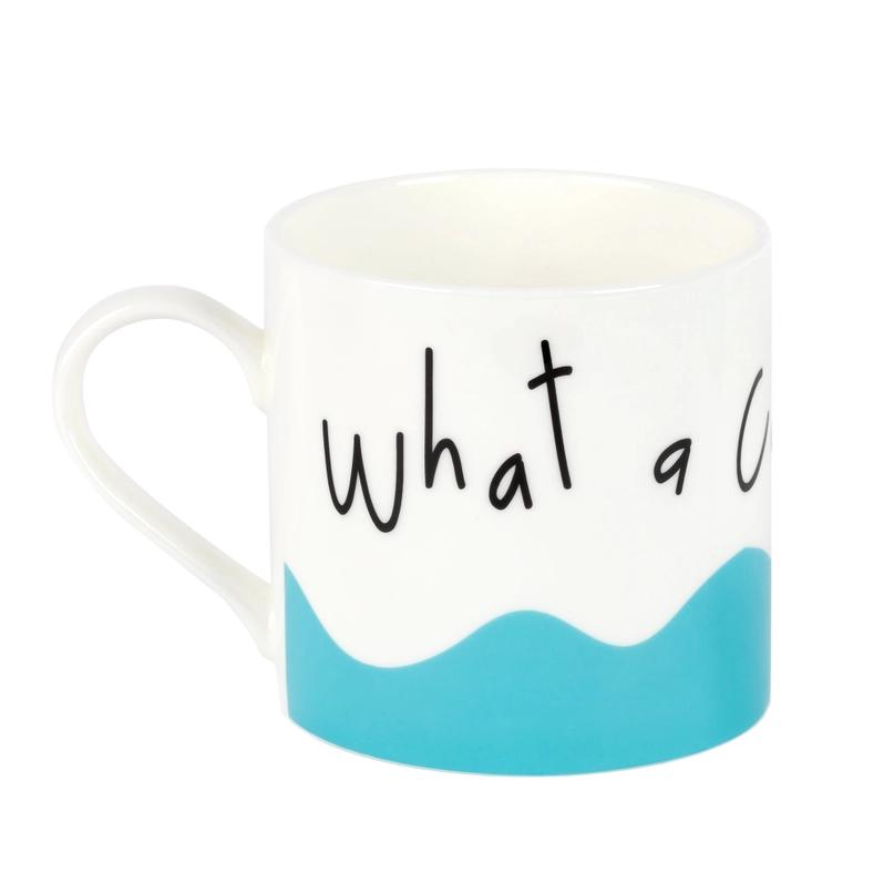 What A Catch Large Mug by Gone Crabbing