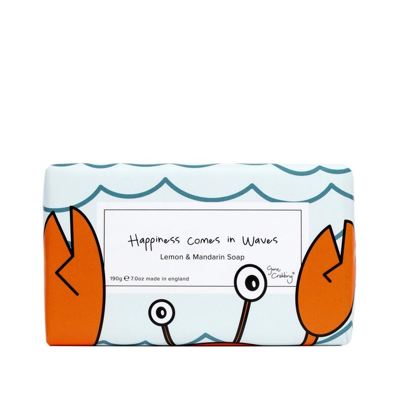 Happiness Comes in Waves Soap by Gone Crabbing