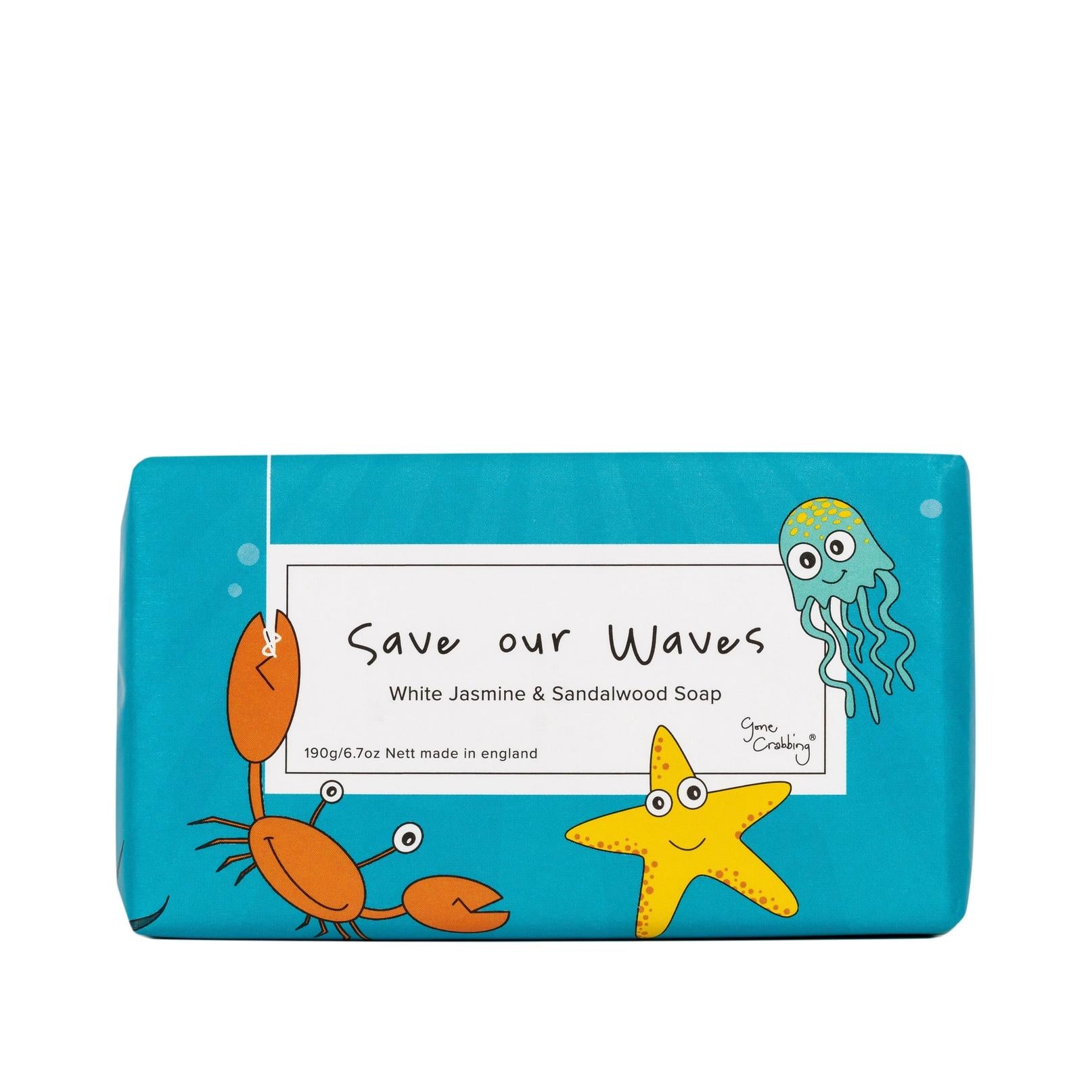 Save Our Waves Soap by Gone Crabbing