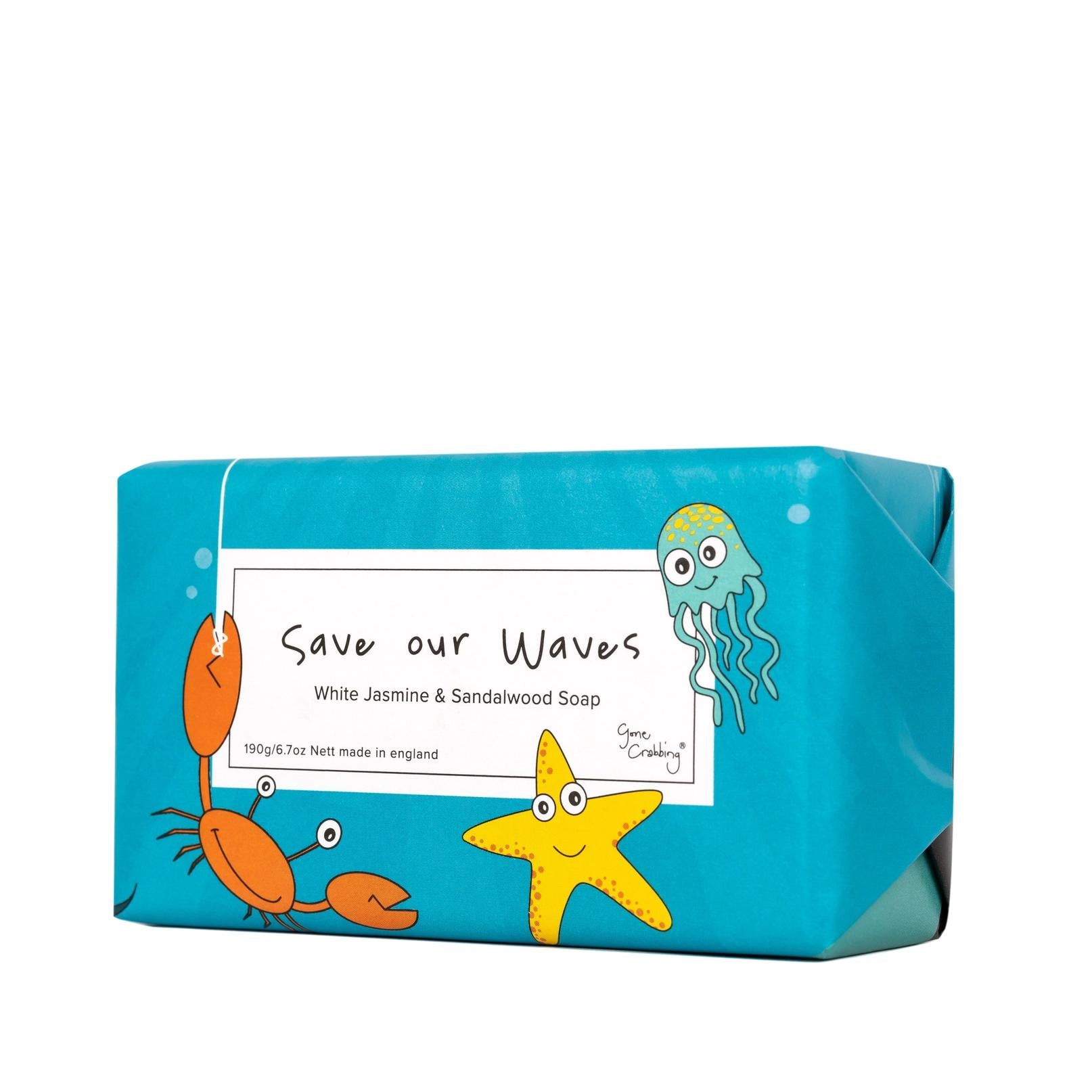 Save Our Waves Soap by Gone Crabbing