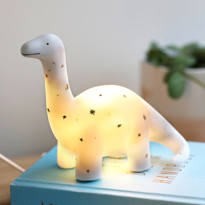 Small Starry Dinosaur Led Night Light