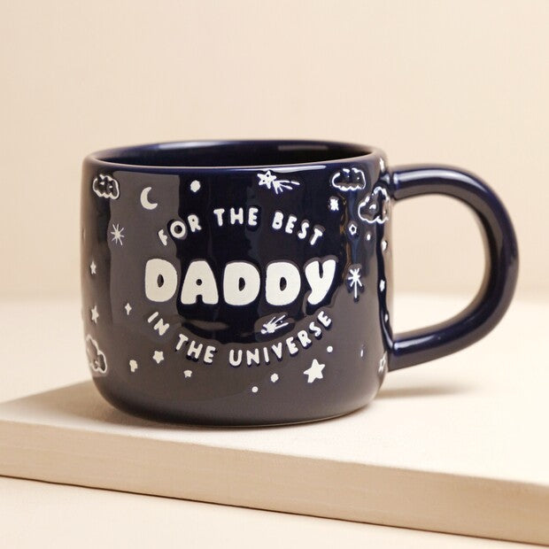 Lisa Angel Ceramic Midnight Blue Best Daddy in the Universe Mug