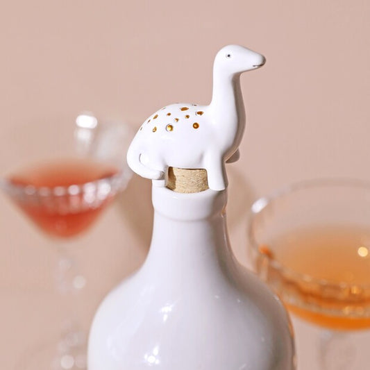 Lisa Angel Diplodocus Dinosaur Bottle Stopper