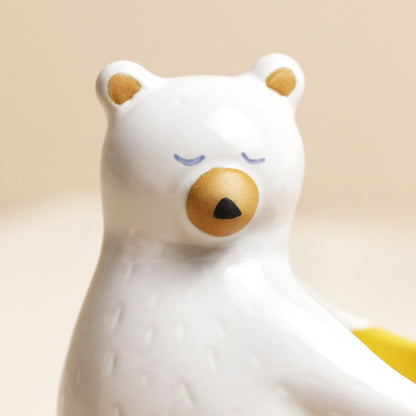 Ceramic Bear Hug Egg Cup