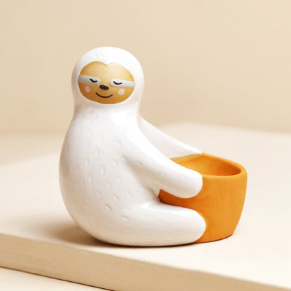 Sloth Hug Egg Cup