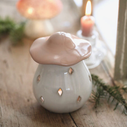 Pink Toadstool Wax Burner