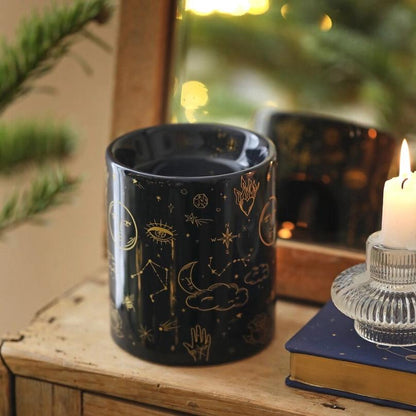 Blue Starry Night Wax Burner