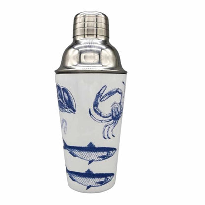 Antiquarian Sealife Cocktail Shaker by Mustard & Gray