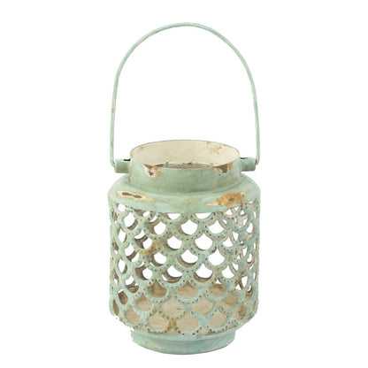 Nauticalia Rustic Metal Lantern