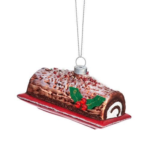 Christmas Chocolate Log Bauble