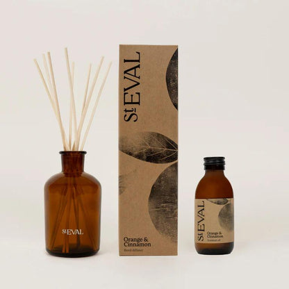 St Eval Orange & Cinnamon Reed Diffuser