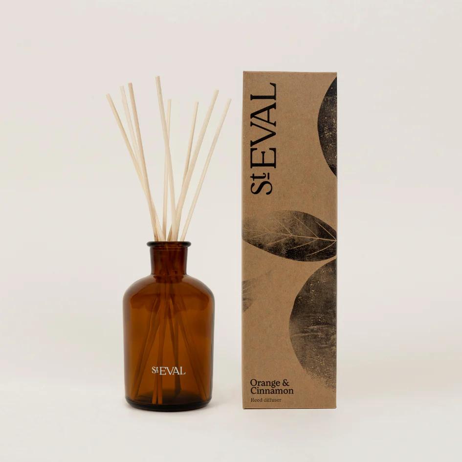 St Eval Orange & Cinnamon Reed Diffuser