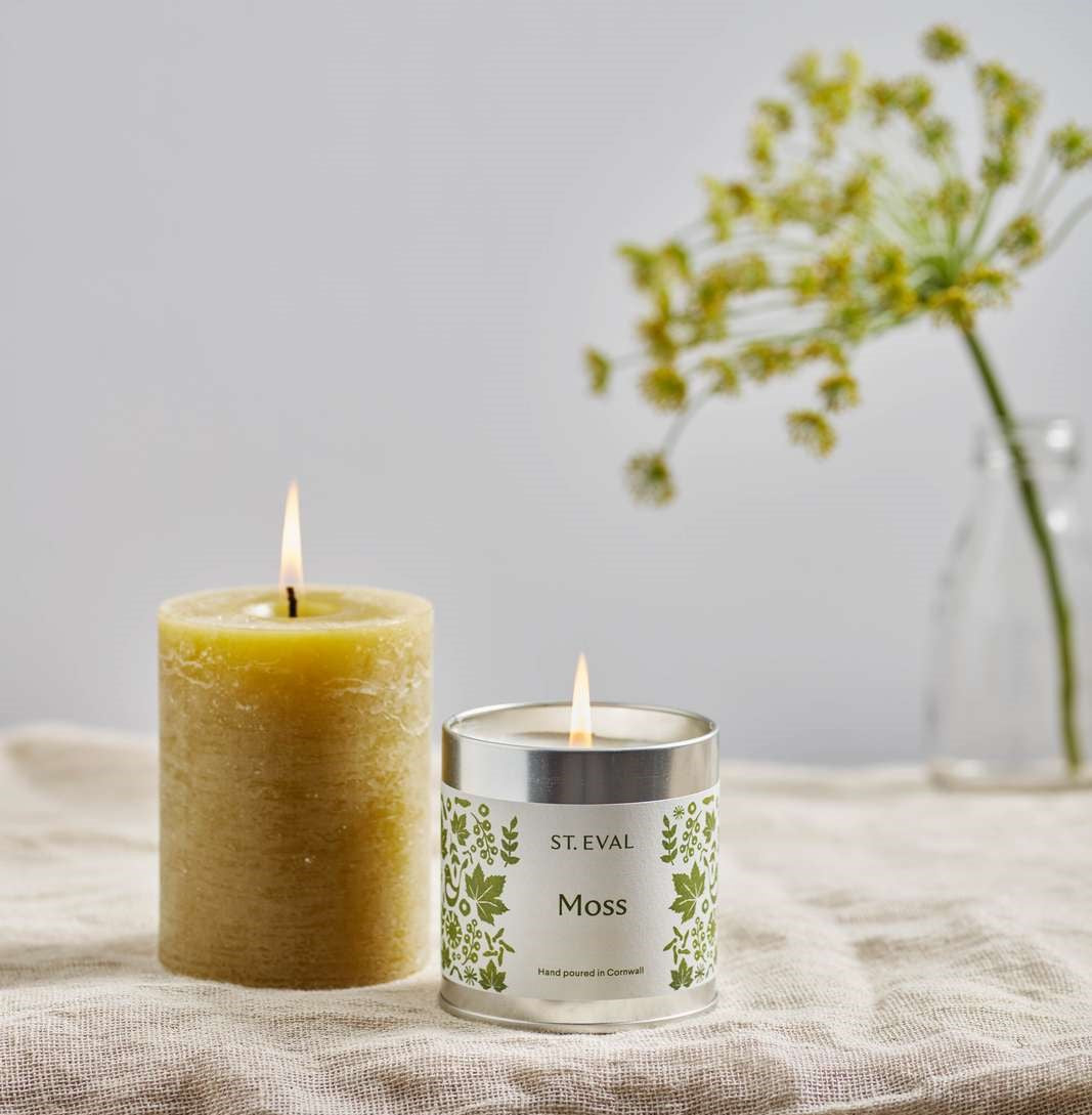 Moss, Folk Scented Tin Candle