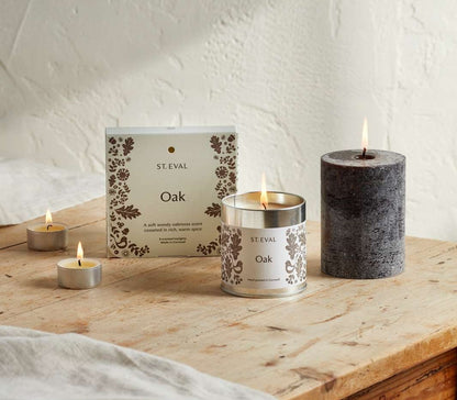 Oak, Folk Scented Tin Candle