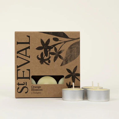 St Eval Orange Blossom Scented Tealight Candles