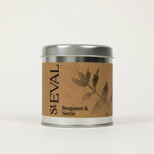 St Eval Bergamot & Nettle Scented Tin Candle