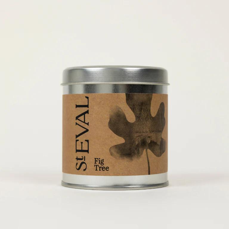 St Eval Fig Tree Scented Tin Candle