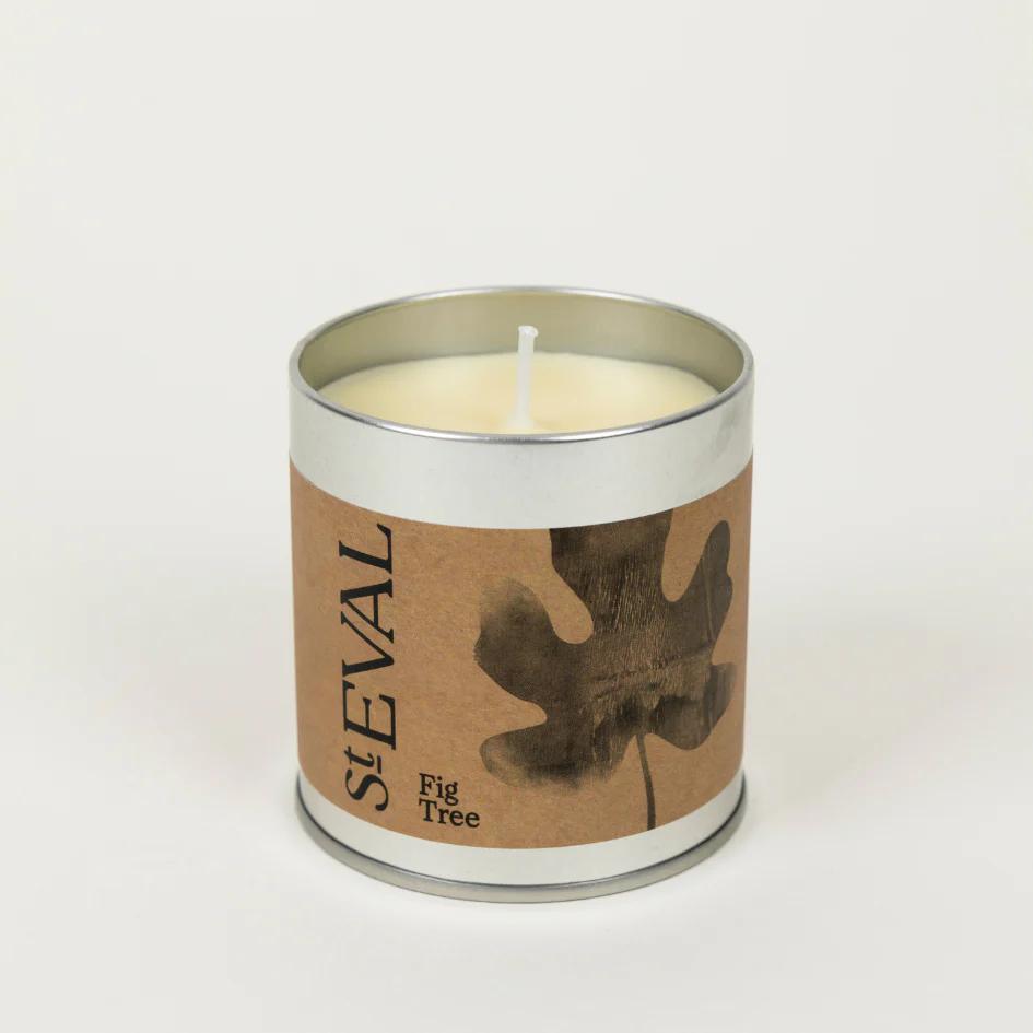 St Eval Fig Tree Scented Tin Candle