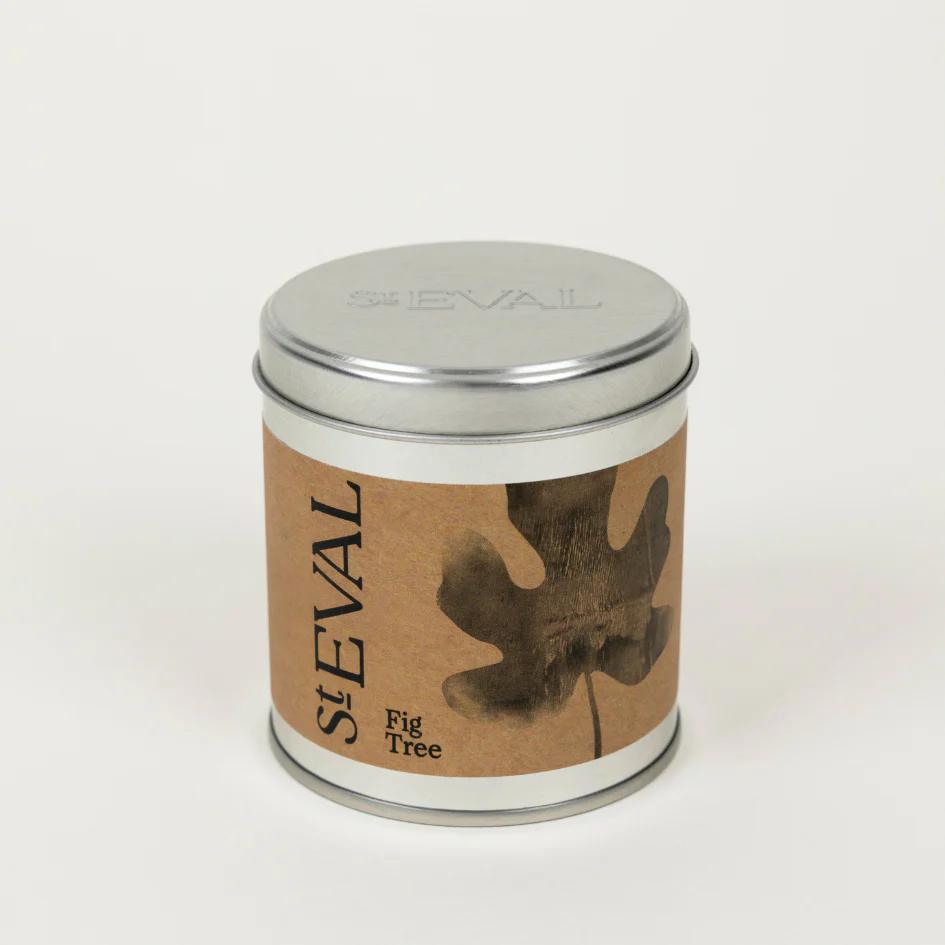 St Eval Fig Tree Scented Tin Candle