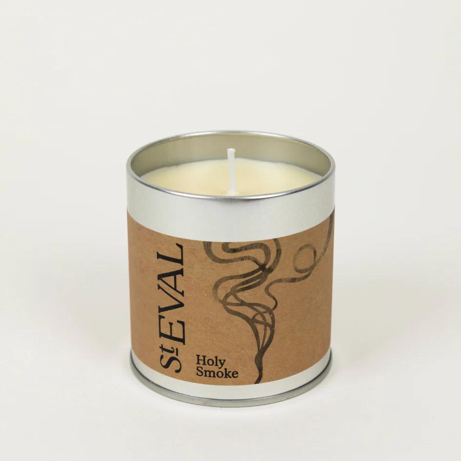 St Eval Holy Smoke Scented Tin Candle