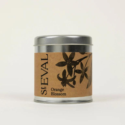 Orange Blossom Scented Tin Candle by St Eval