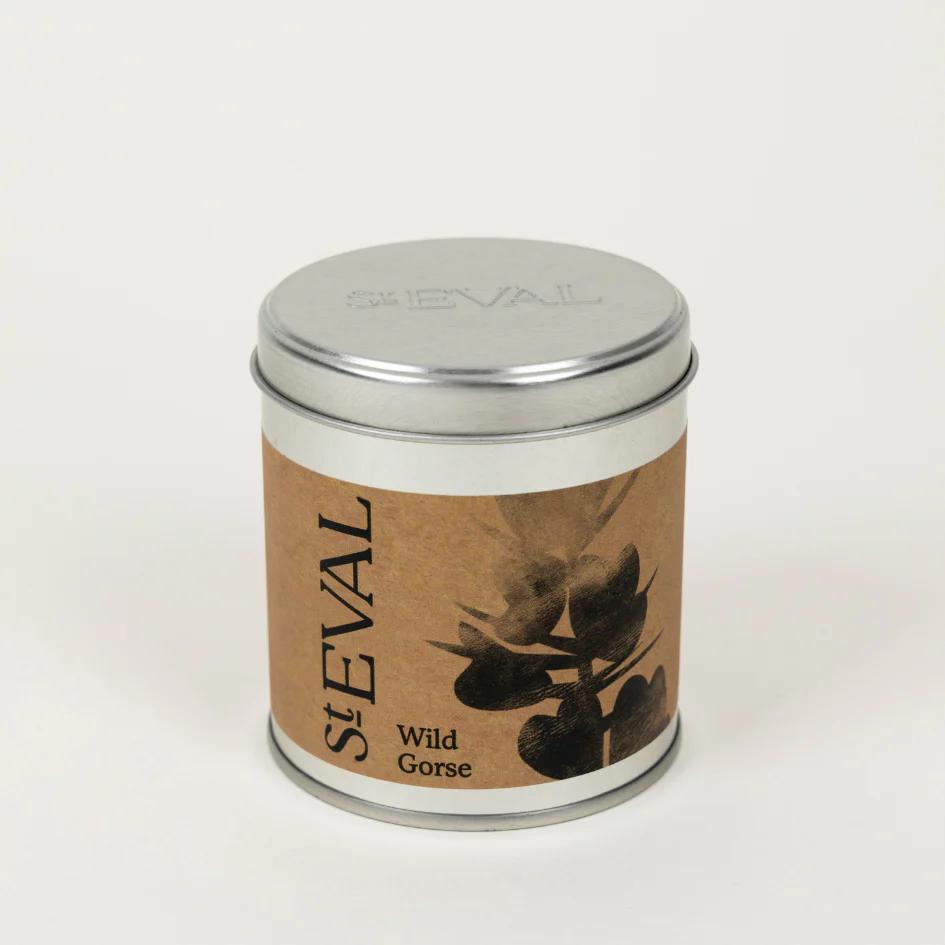 St Eval Wild Gorse Scented Tin Candle