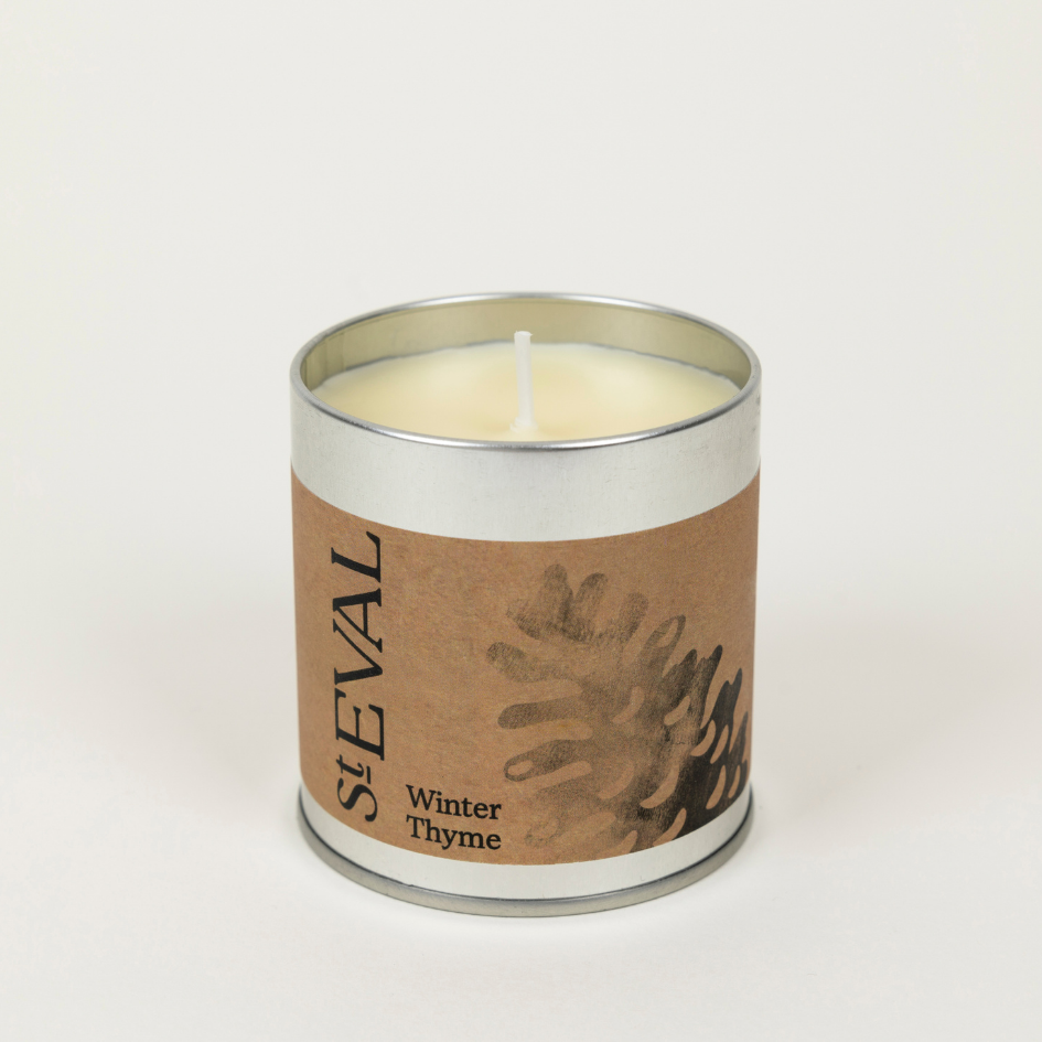 Winter Thyme Scented Candle Tin by St Eval