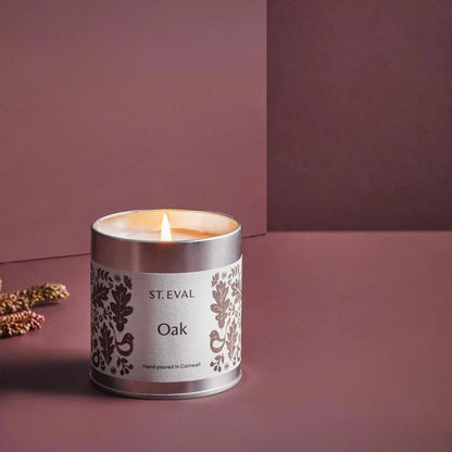 Oak, Folk Scented Tin Candle