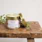 Natural Trust English Pear & Blossom Tin Candle in Matt Gold