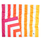 Peach Sunrise Beach Towel